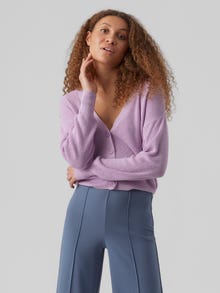 Vero Moda VMNEWLEXSUN Knit Cardigan -Orchid Bloom - 10281878