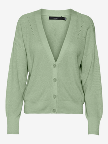Vero Moda VMNEWLEXSUN Knit Cardigan -Reseda - 10281878