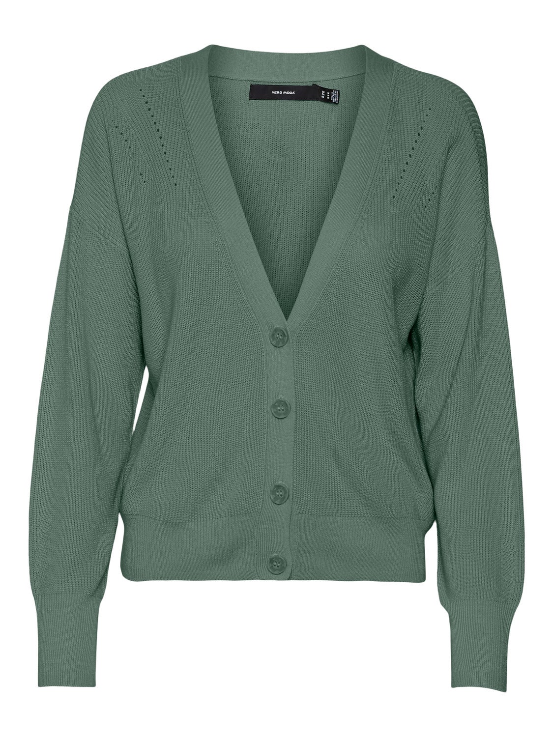 Cardigan Vero Moda En Maille Acrylique - Col V - Coupe Décontractée