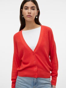 Vero Moda VMNEWLEXSUN Gebreid vest -Cayenne - 10281878