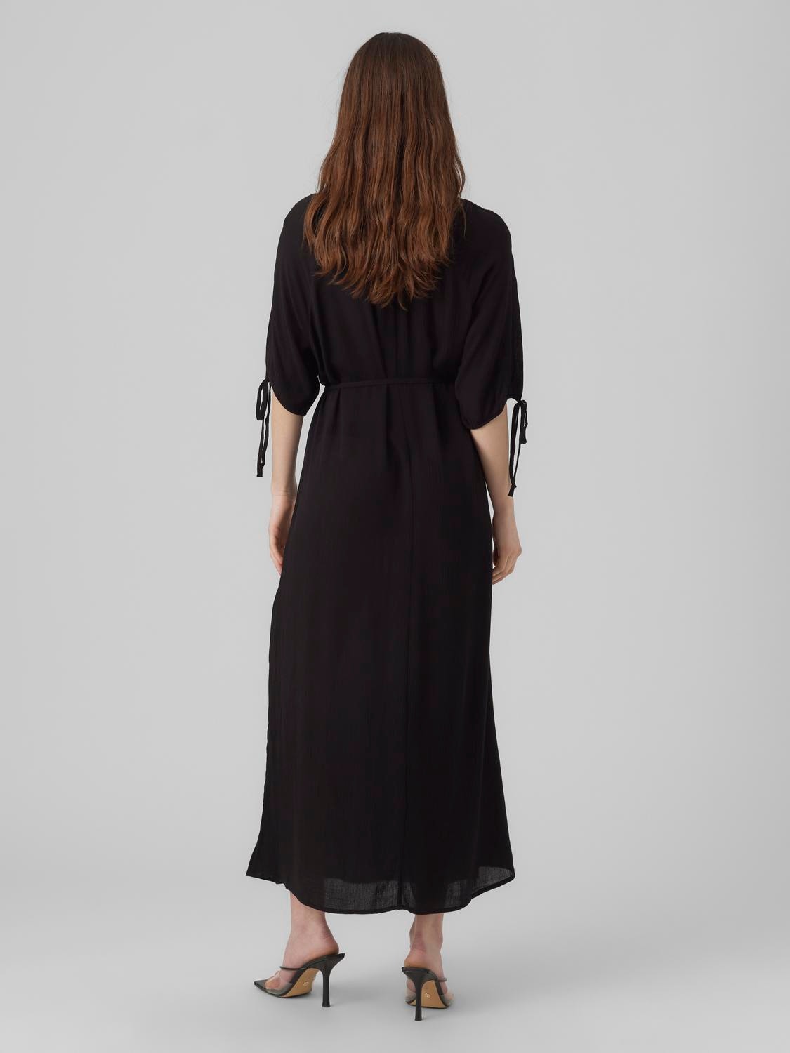 Vero Moda VMMENNY Lang kjole -Black - 10281885