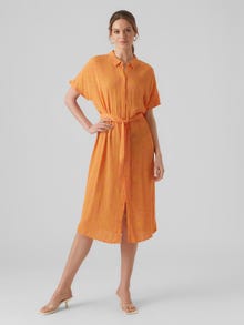 Vero Moda VMMENNY Robe longue -Georgia Peach - 10281893
