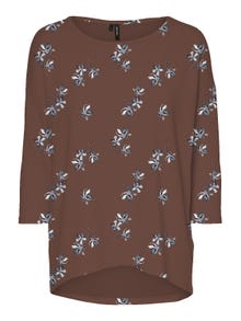 Vero Moda VMMALENA Top -Mahogany - 10281926
