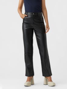 Vero Moda VMPAULINA High rise Broek -Black - 10282050