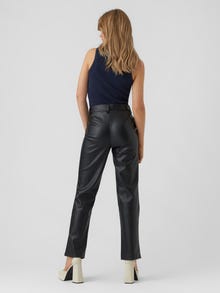 Vero Moda VMPAULINA High rise Broek -Black - 10282050