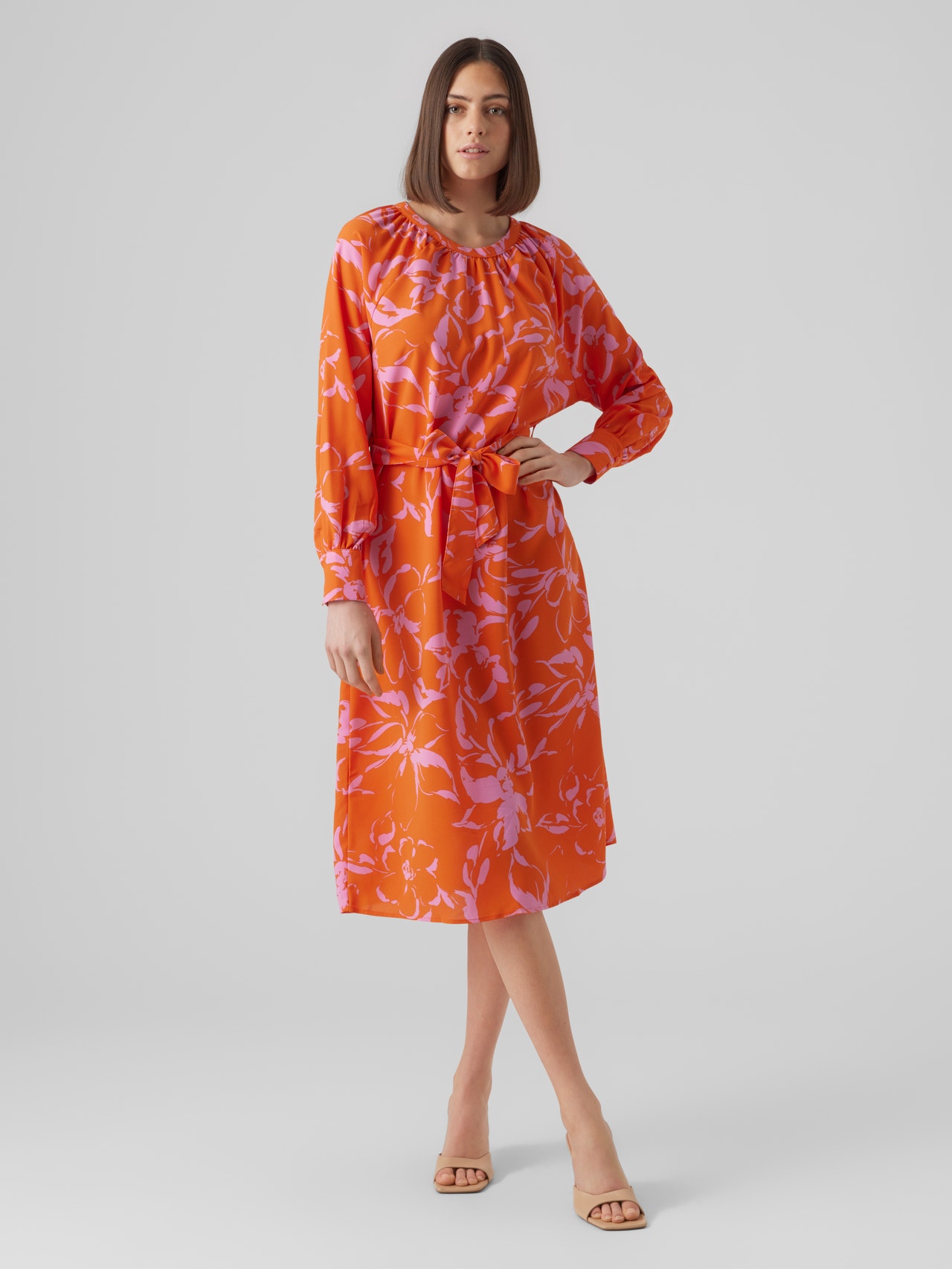 Short dress | Orange | Vero Moda®