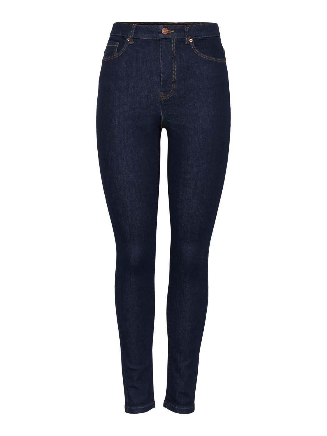Vero Moda VMSOPHIA Krój skinny Jeans -Dark Blue Denim - 10282214