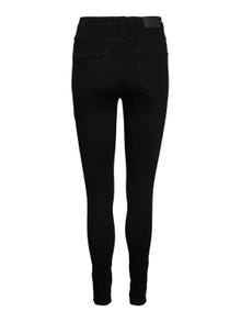 Vero Moda VMLYDIA Krój skinny Jeans -Black - 10282232
