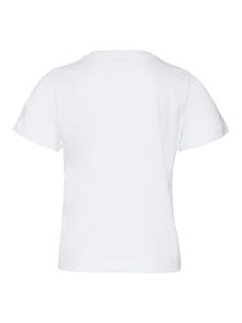 Vero Moda VMMIRANDAFRANCIS T-Shirt -Bright White - 10282260