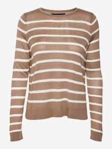 Vero Moda VMNOVA Pullover -Brown Lentil - 10282354