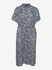 Vero Moda VMCMENNY Vestido largo -Navy Blazer - 10282477
