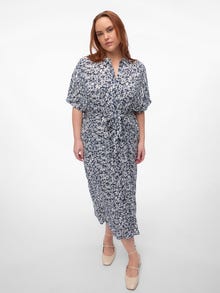 Vero Moda VMCMENNY Vestido largo -Navy Blazer - 10282477