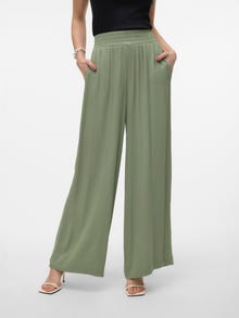 Vero Moda VMMENNY Taille haute Pantalons -Hedge Green - 10282478
