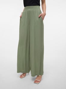 Vero Moda VMMENNY Spodnie -Hedge Green - 10282478