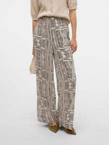 Vero Moda VMMENNY Hohe Taille Hose -Oatmeal - 10282478