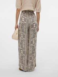 Vero Moda VMMENNY Hohe Taille Hose -Oatmeal - 10282478