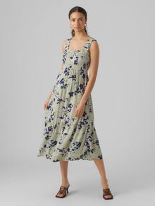 Vero Moda VMMENNY Vestido médio -Reseda - 10282481