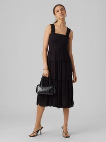 Vero Moda VMMENNY Lange jurk -Black - 10282481