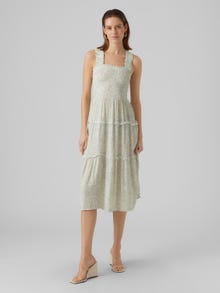 Vero Moda VMMENNY Long dress -Desert Sage - 10282481