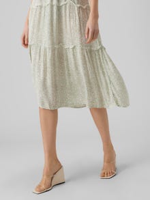 Vero Moda VMMENNY Lang kjole -Desert Sage - 10282481