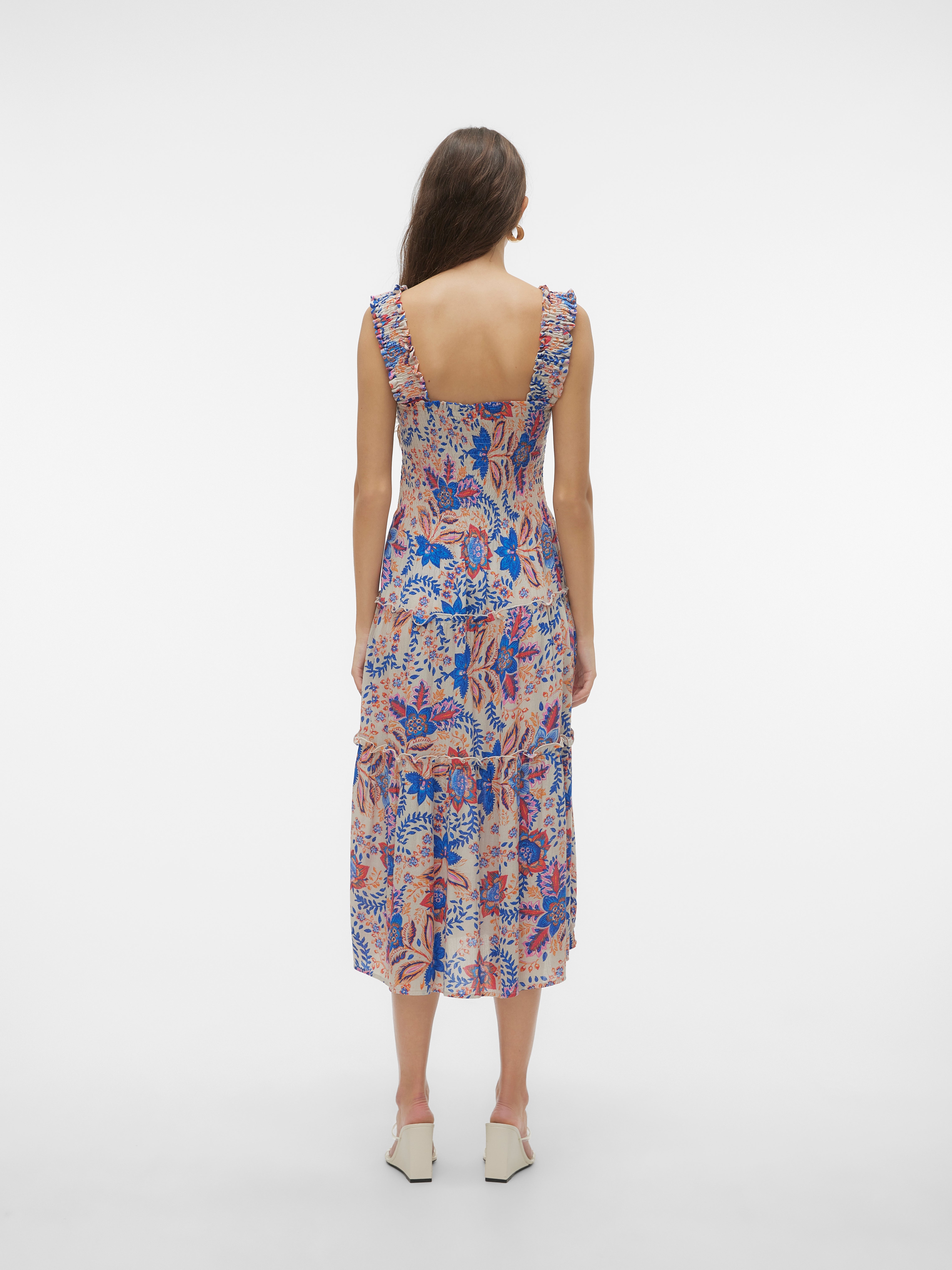 Robe Noire à Motifs Femme Vero Moda Easy Strap | Espace Des Marques