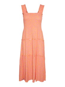 Vero Moda VMMENNY Lång klänning -Pink Cosmos - 10282481
