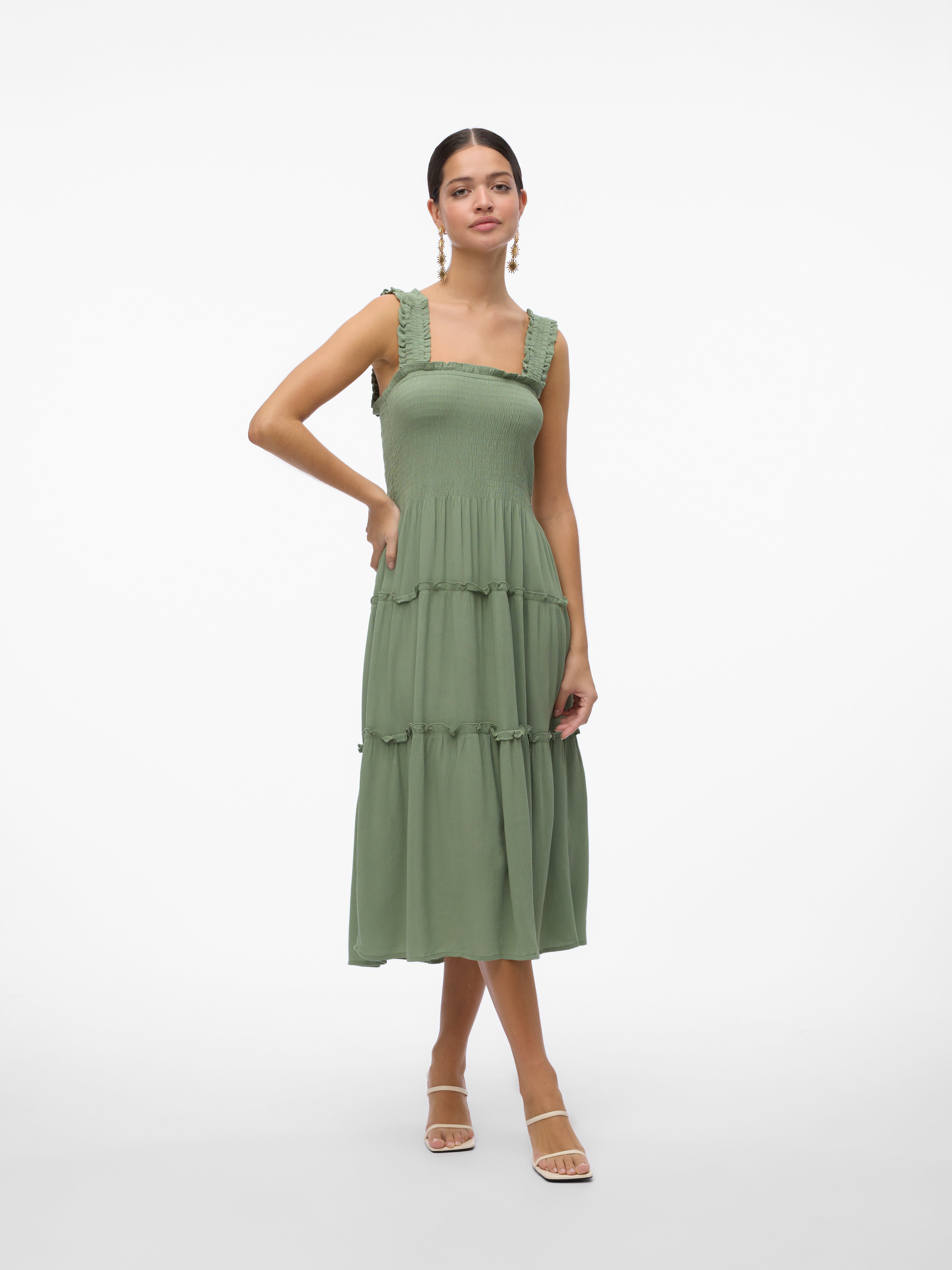 VMMENNY Long Dress - Snow White