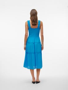 Vero Moda VMMENNY Długa sukienka -Ibiza Blue - 10282481