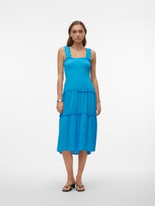 Vero Moda VMMENNY Langes Kleid -Ibiza Blue - 10282481