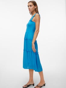Vero Moda VMMENNY Lang kjole -Ibiza Blue - 10282481