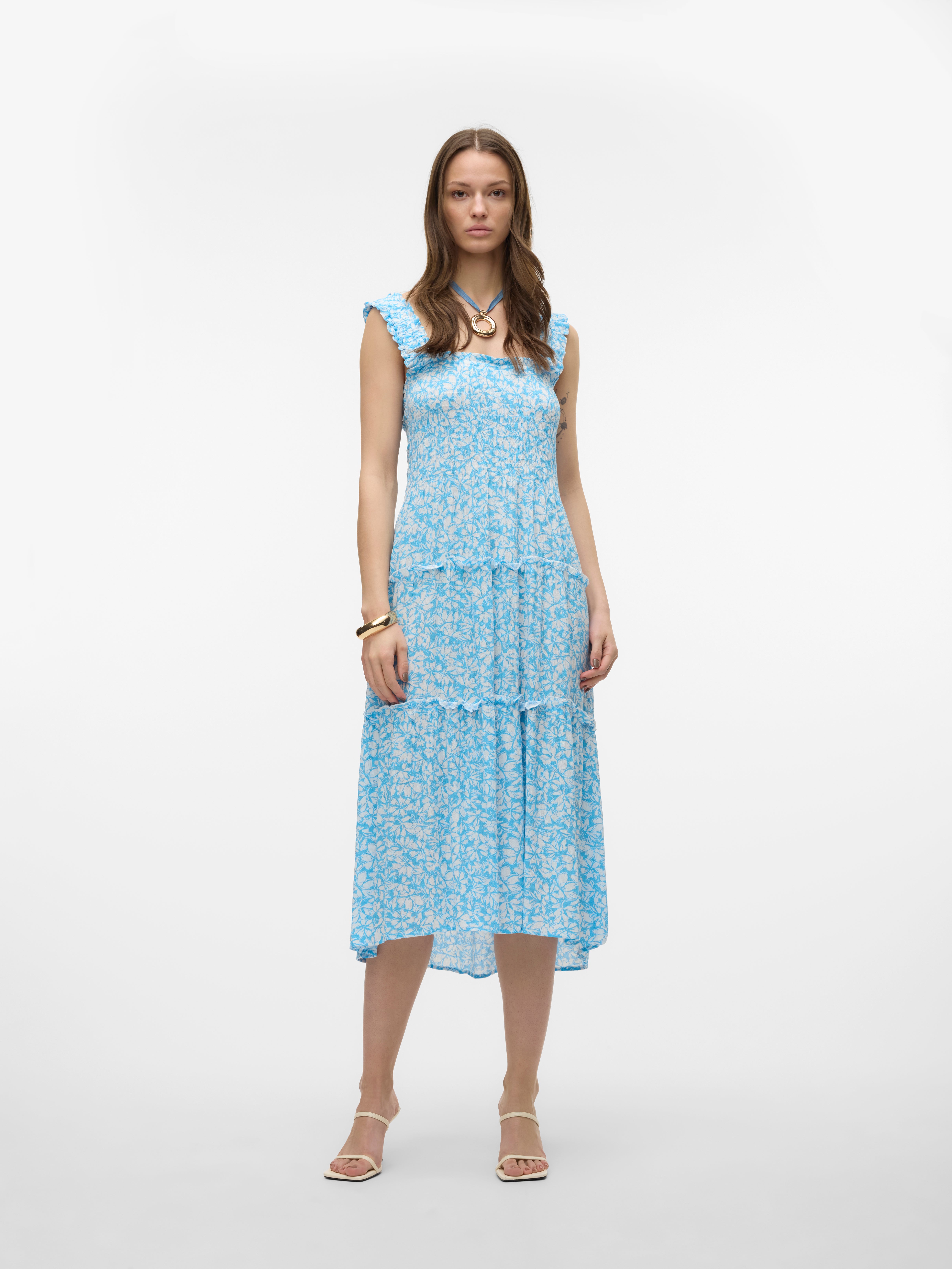 VMMENNY Robe longue | Bleu moyen | Vero Moda?�