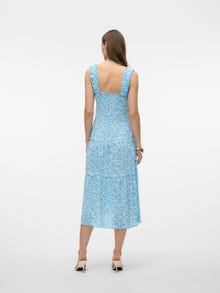 Vero Moda VMMENNY Lang kjole -Bonnie Blue - 10282481