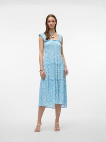 Vero Moda VMMENNY Robe longue -Bonnie Blue - 10282481