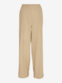 Vero Moda VMMYMILO Høj talje Bukser -Irish Cream - 10282493