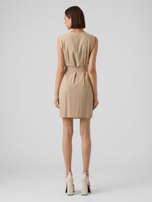 Vero Moda VMMYMILO Langes Kleid -Irish Cream - 10282496