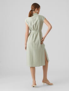 Vero Moda VMMYMILO Midi dress -Reseda - 10282532
