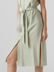 Vero Moda VMMYMILO Midi dress -Reseda - 10282532