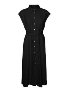 Vero Moda VMMYMILO Lång klänning -Black - 10282532