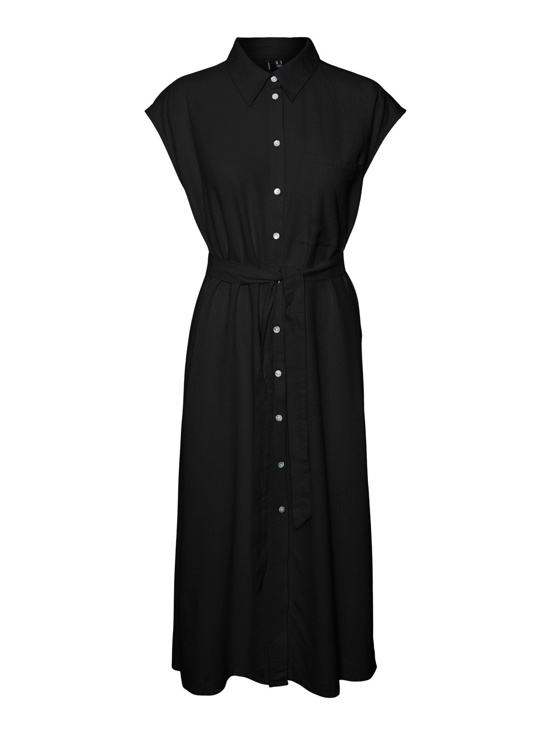 Vero Moda VMMYMILO Lang kjole -Black - 10282532
