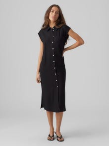 Vero Moda VMMYMILO Long dress -Black - 10282532
