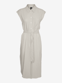 Vero Moda VMMYMILO Midikleid -Silver Lining - 10282532