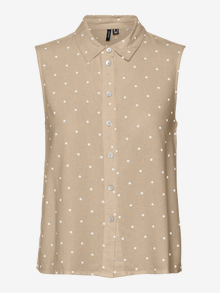 Vero Moda VMMYMILO Shirt -Irish Cream - 10282535