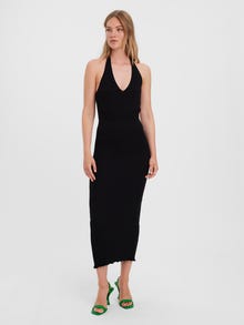 Vero Moda VMFELICIA Long dress -Black - 10282572
