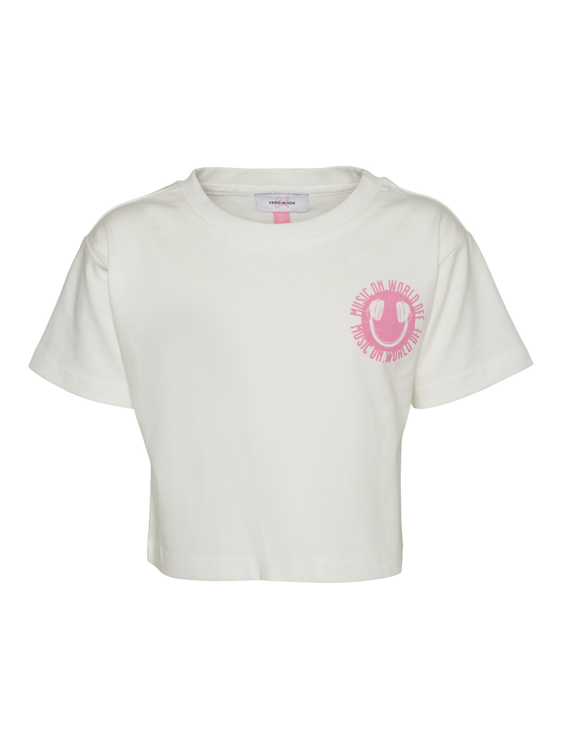 VMSMILE T-Shirt | White Clear | Vero Moda® | T-Shirts