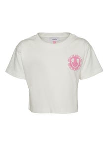 Vero Moda VMSMILE T-shirts -Snow White - 10282619