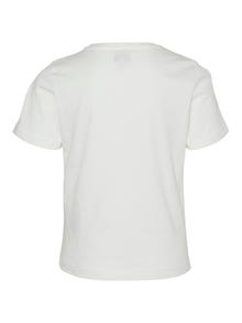 Vero Moda VMSMILE T-shirts -Snow White - 10282622