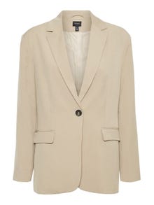 Vero Moda VMTROIANTHEA Blazer -Silver Mink - 10282655