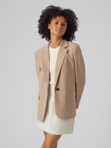 Vero Moda VMTROIANTHEA Blazer -Silver Mink - 10282655