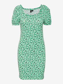 Vero Moda VMHALLI Short dress -Island Green - 10282923