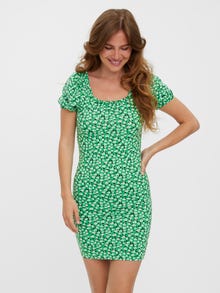 Vero Moda VMHALLI Short dress -Island Green - 10282923